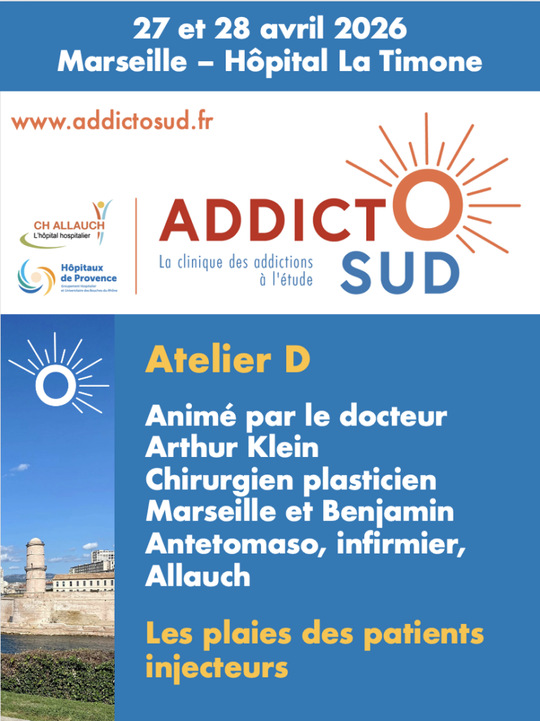 Atelier D - Les plaies des patients injecteurs